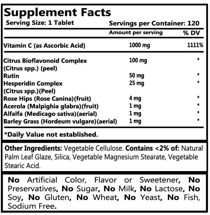 Genesisvit Pharma Vitamin C Complex 1000 mg