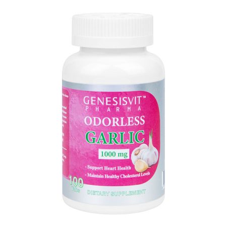 Genesisvit Pharma Odorless Garlic, 1000 mg, 100 tabs