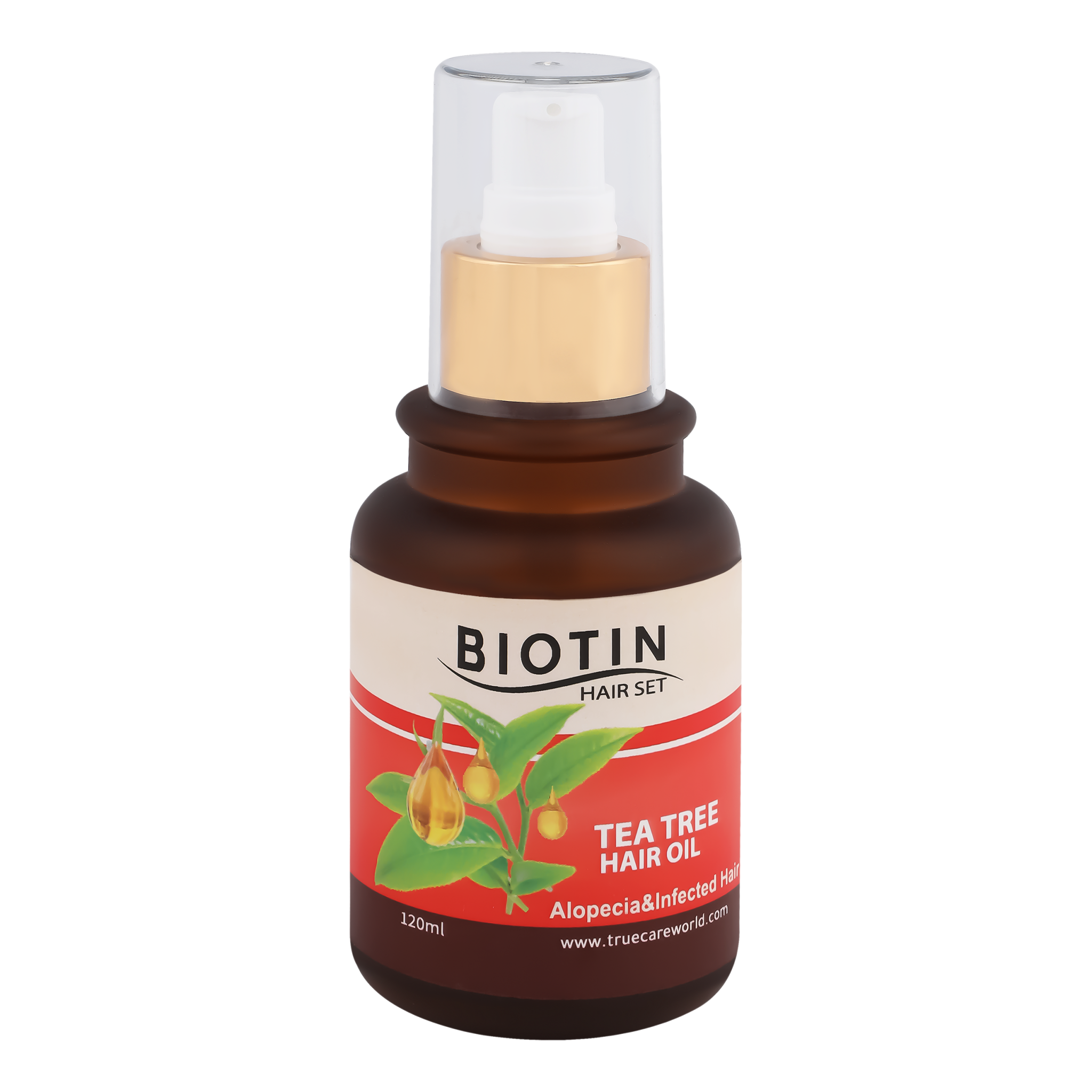 Biotin Hair Set, Tea tree hair oil, strong anti-dandruff & improve hair  growth,120ml | True Care World