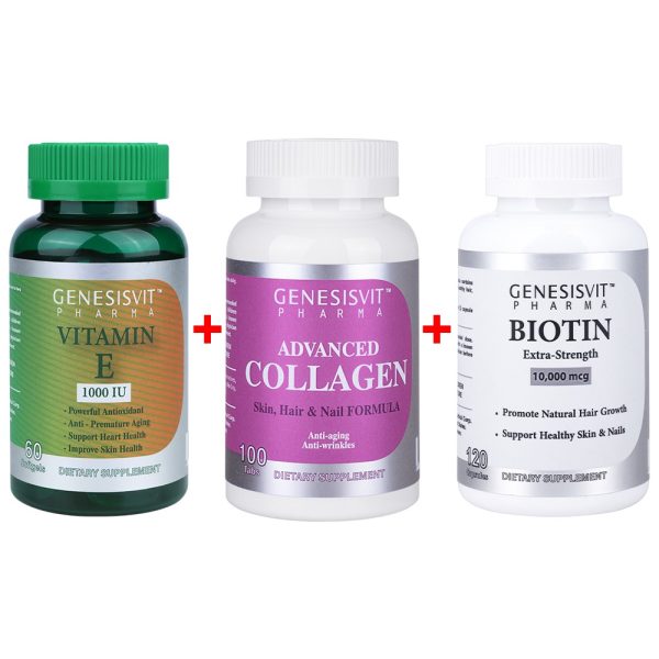 Vitamin E, Advanced Collagen, And Biotin