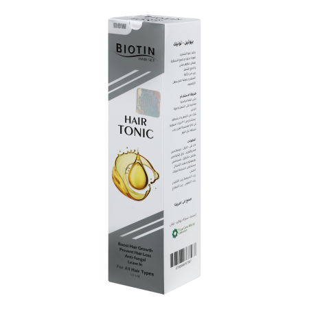 Biotin Hair Set, Biotin Tonic, Scalp & Hair Therapy for all hair types, 50ml | True Care World Biotin Hair Set, Biotin Tonic, Scalp & Hair Therapy for all hair types, 50ml | True Care World
